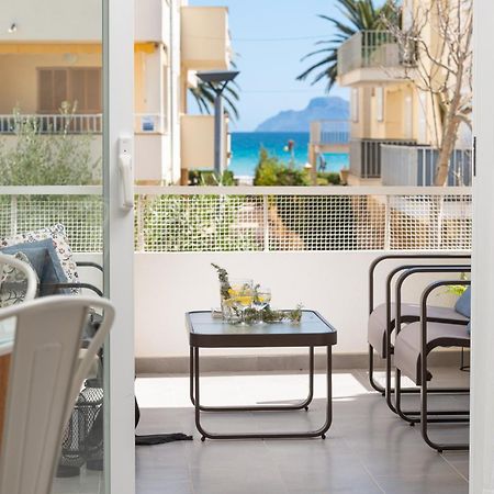 Apartamento Concha Junto A Playa, Clavells 1 1Er D Alcudia  Luaran gambar
