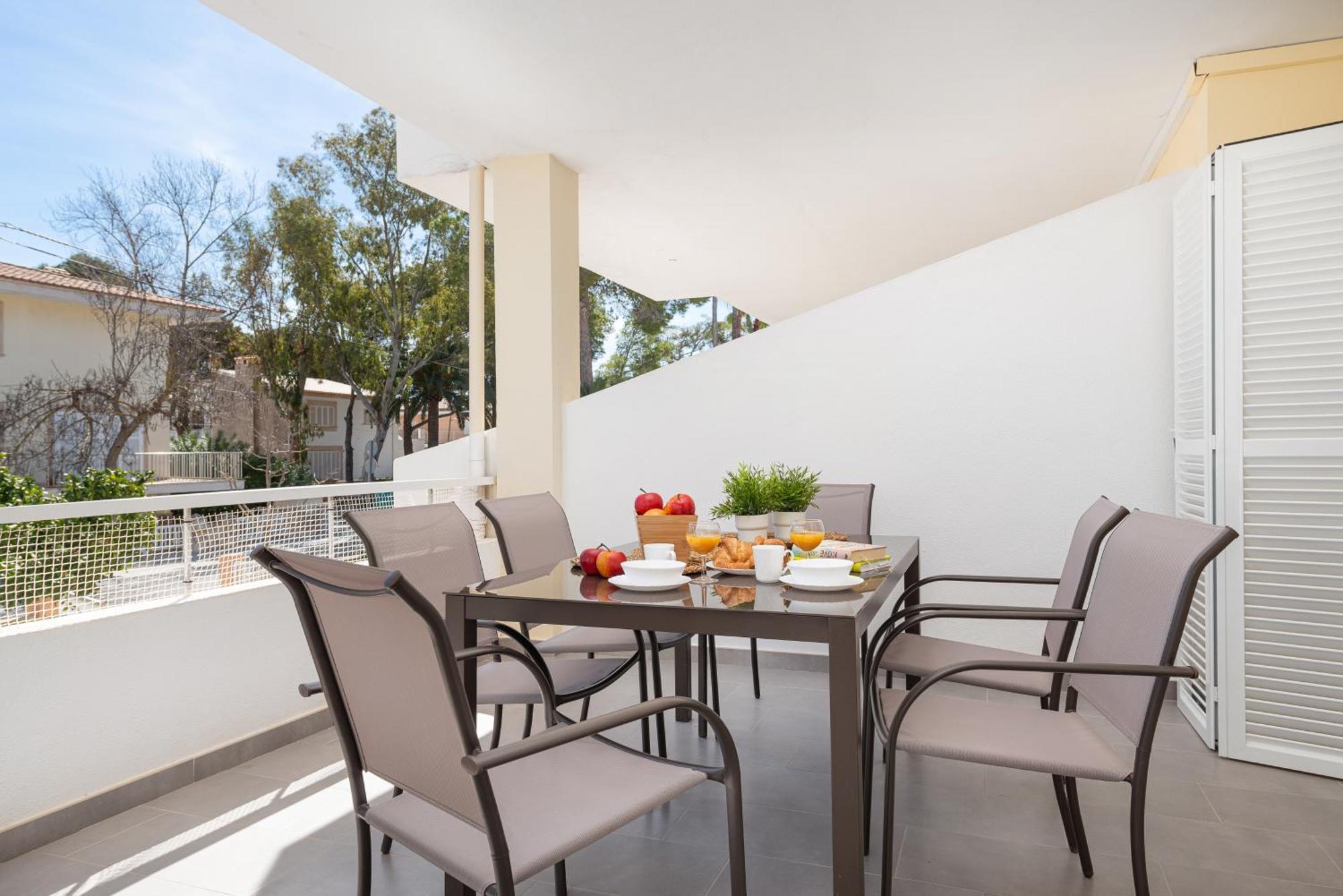 Apartamento Concha Junto A Playa, Clavells 1 1Er D Alcudia  Luaran gambar